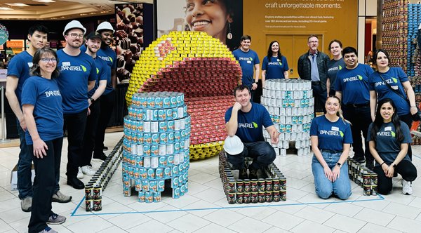 Canstruction Team Pacman